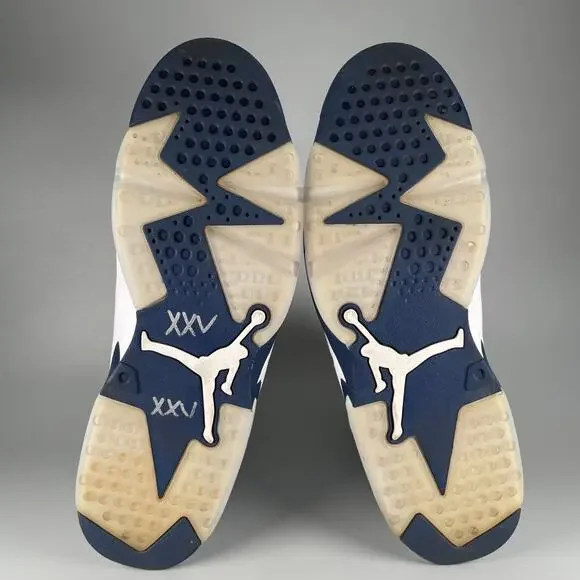 Nike Air Jordan 6 Retro "Midnight Navy" Men's 15 Basketball Sneakers Casual Shoe - Picture 4 of 9